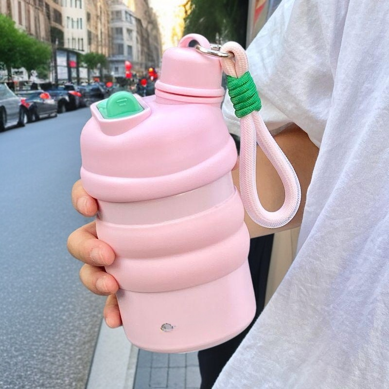 全新316不鏽鋼保溫杯女學生便攜式杯日常防摔