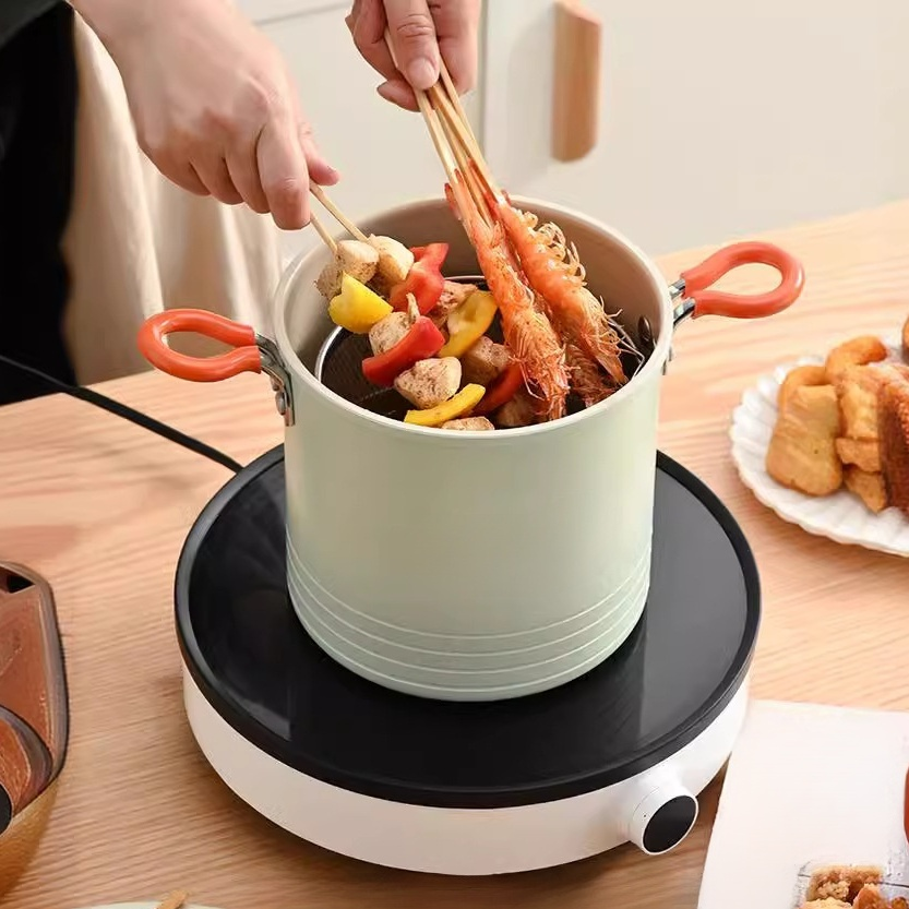 หม้อทอดเทมปุระไร้ควันความจุสูง