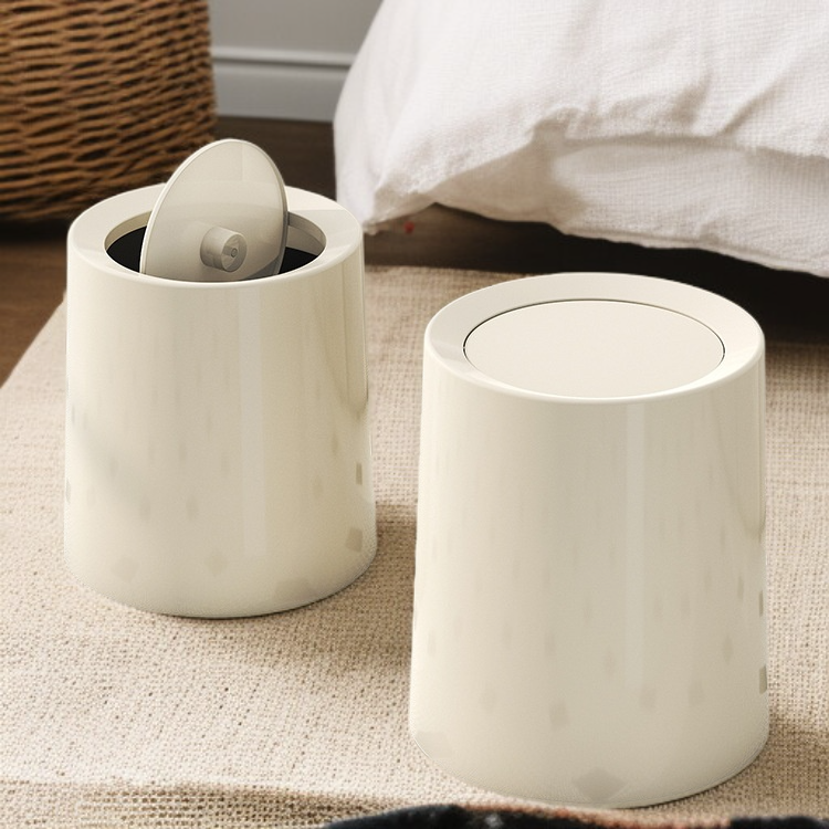 家庭用防臭防漏ゴミ箱 取り外し可能インナーバケツ