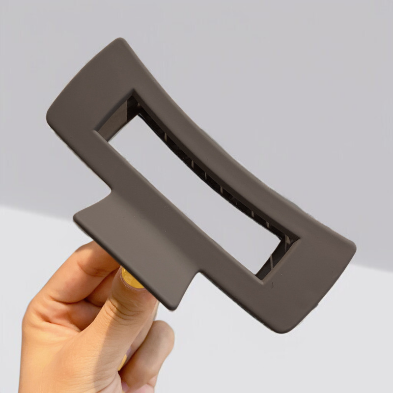 Elegant temperament frosted hair clip