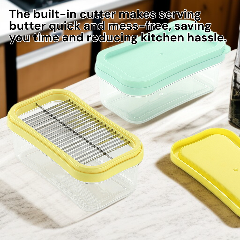 Kitchen Sealed Fresh-Keeping Box with Cutting Lid Multifunctional Storage Container