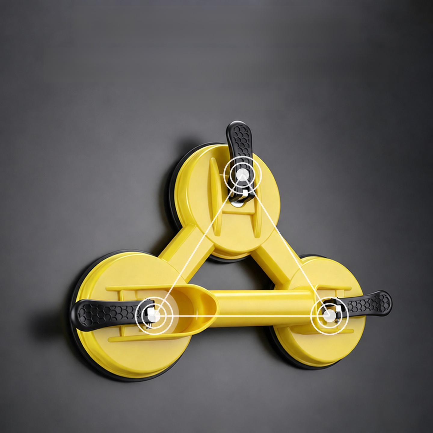 Heavy-duty yellow suction cup
