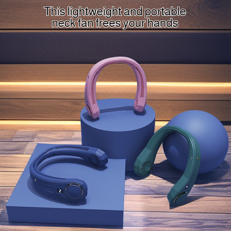 Portable Neck Hanging Fan