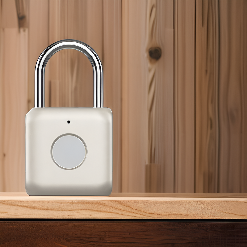 candado de huella dactilar