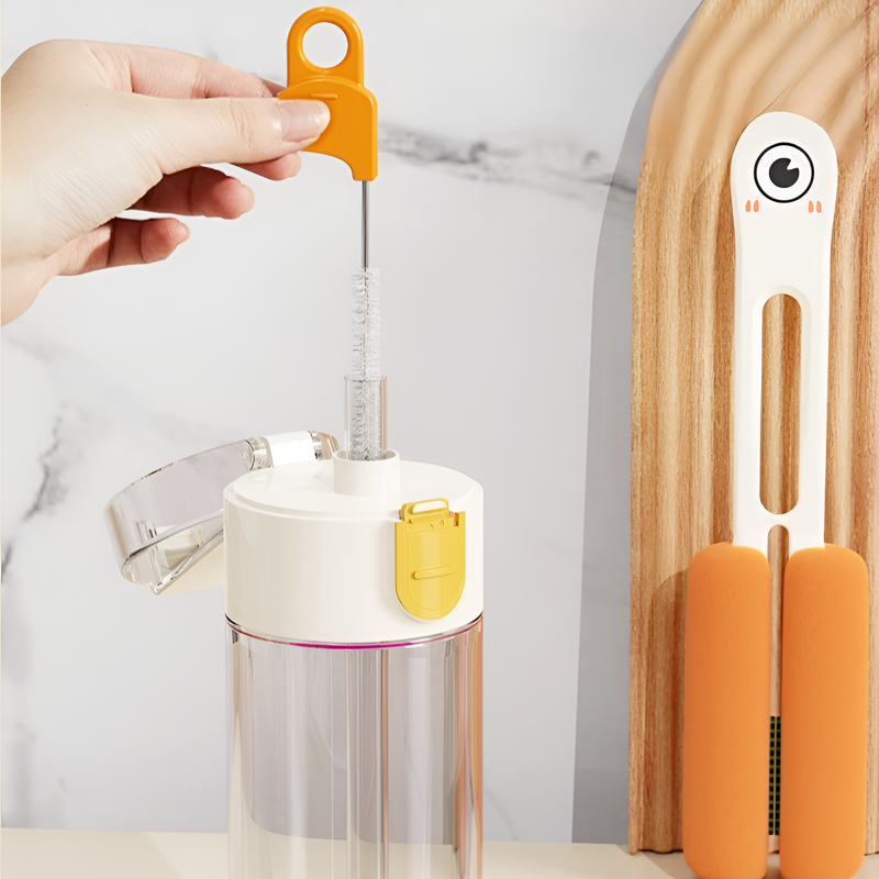 다기능 양면 긴 손잡이 컵 브러쉬