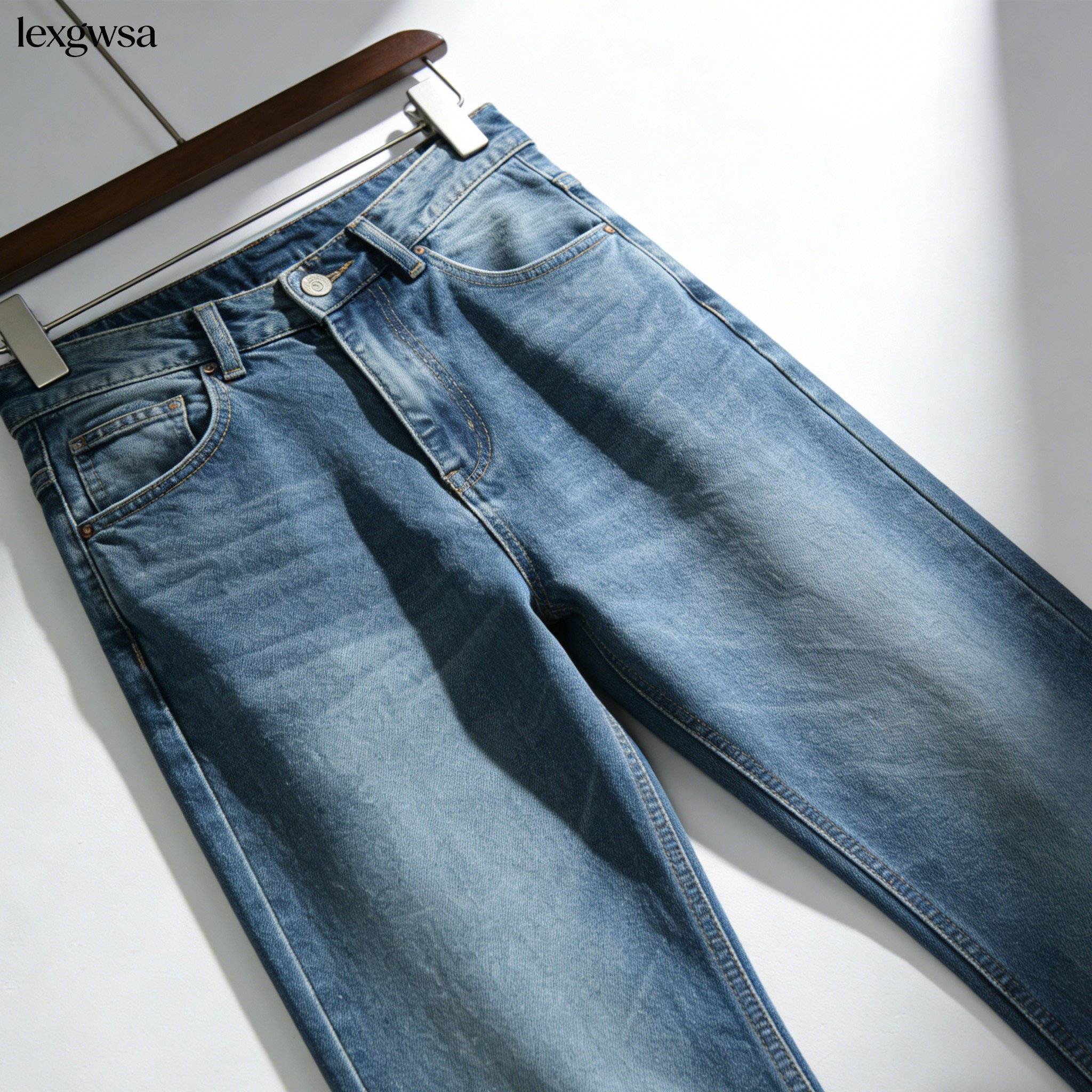 กางเกงยีนส์ทรงเข้ารูป