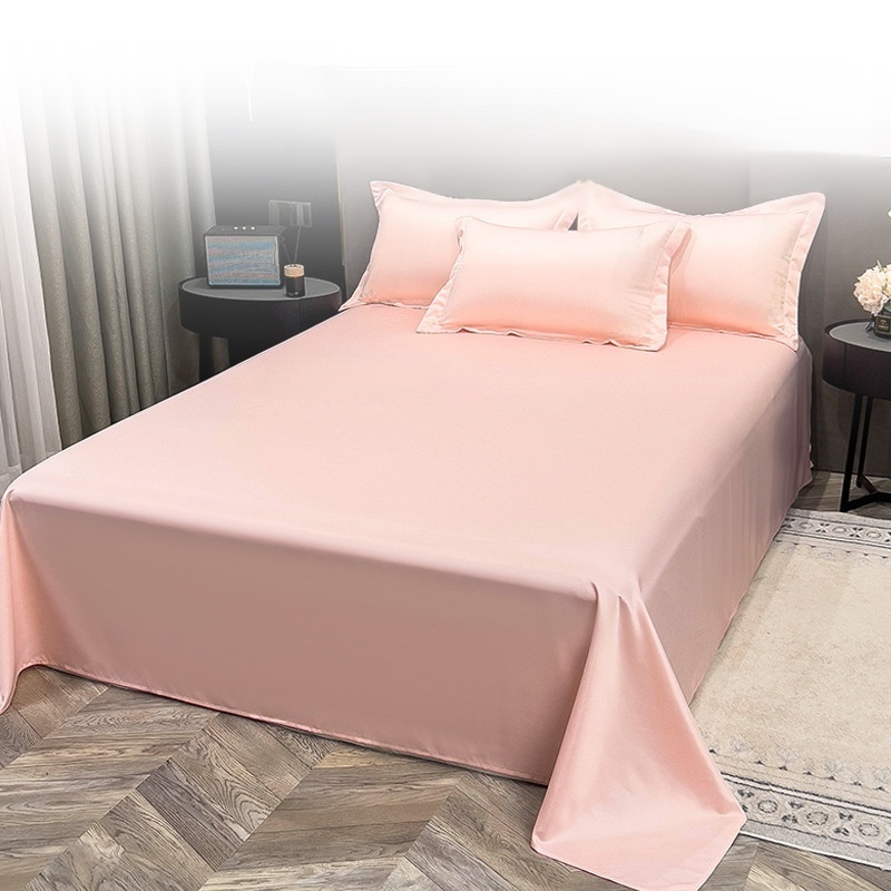 Ice silk breathable and refreshing heat dissipating bed sheet