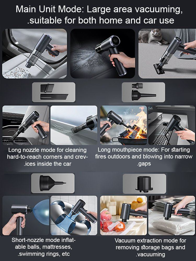 Multifunctional automatic vacuum cleaner