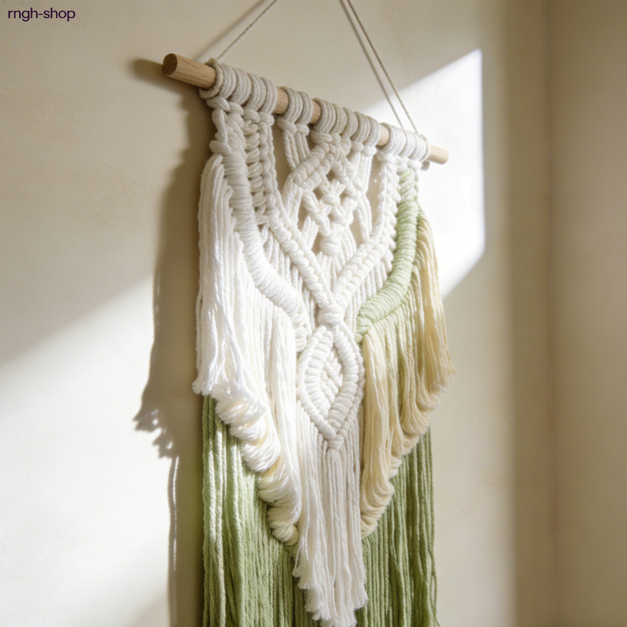 니트 태슬 태피스트리