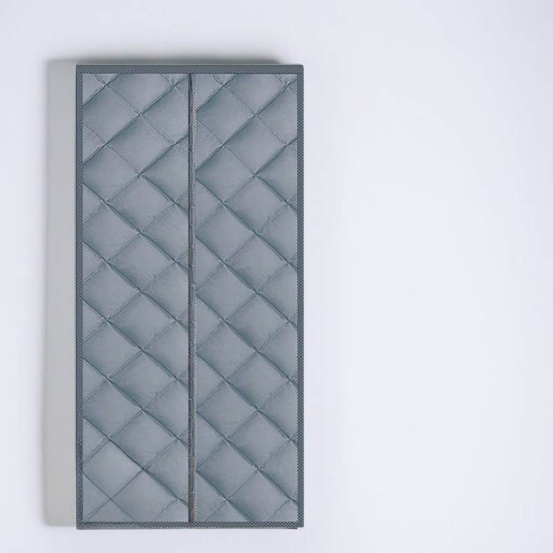 두꺼운 자석 흡인 커튼 방풍 자흡 가정용 걸이 커튼 에어컨 겨울 보온 방한 보온 커튼