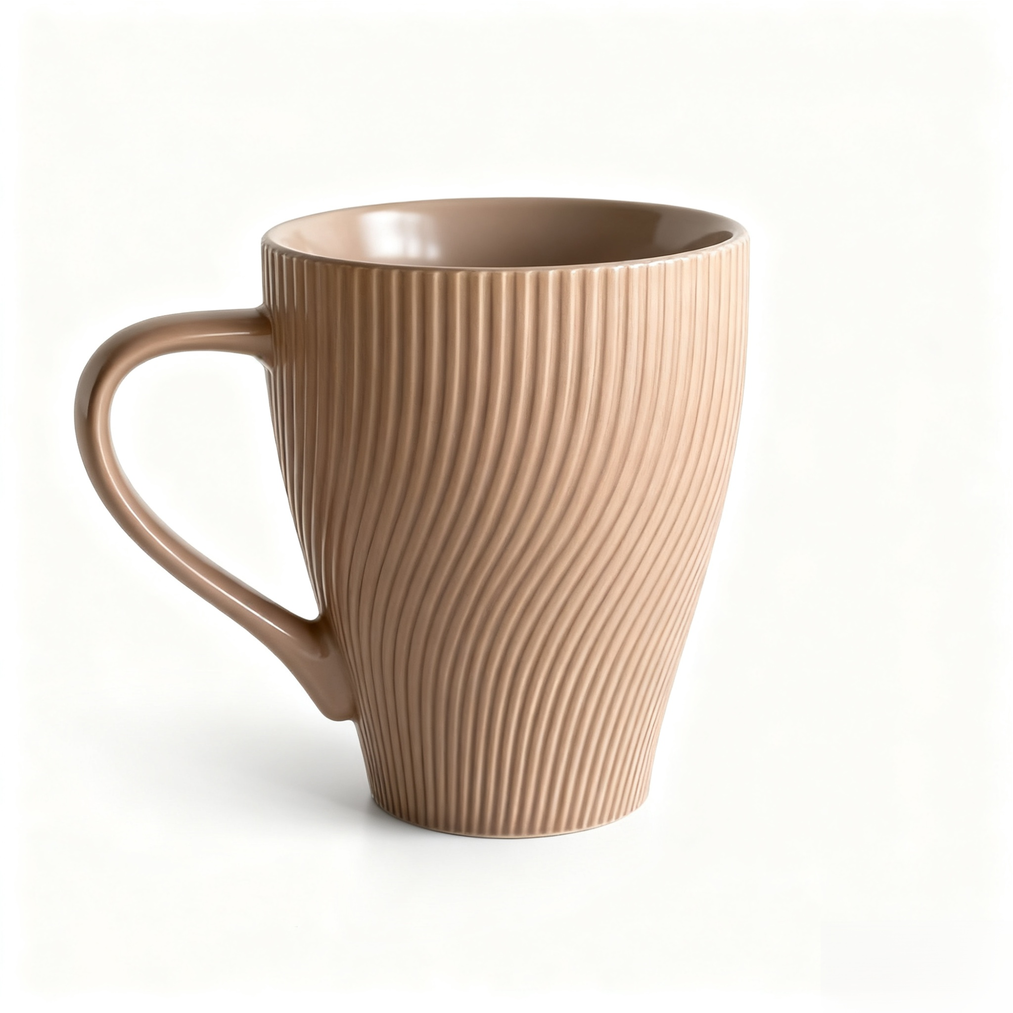 แก้วเซรามิกสีขาวหรูหรา