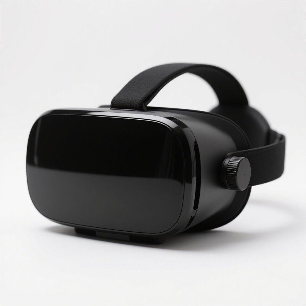 VR headset z ultračirého kompozitního materiálu, vše v jednom