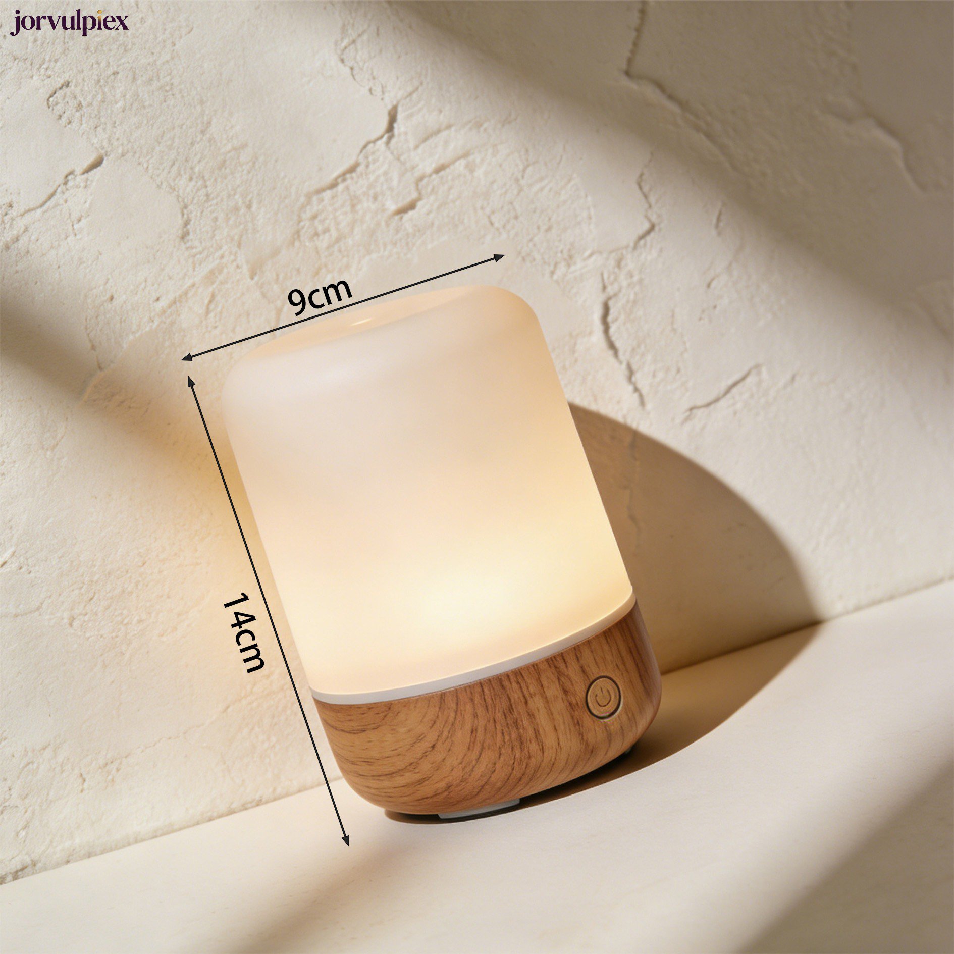 Soft glow night light for hallway