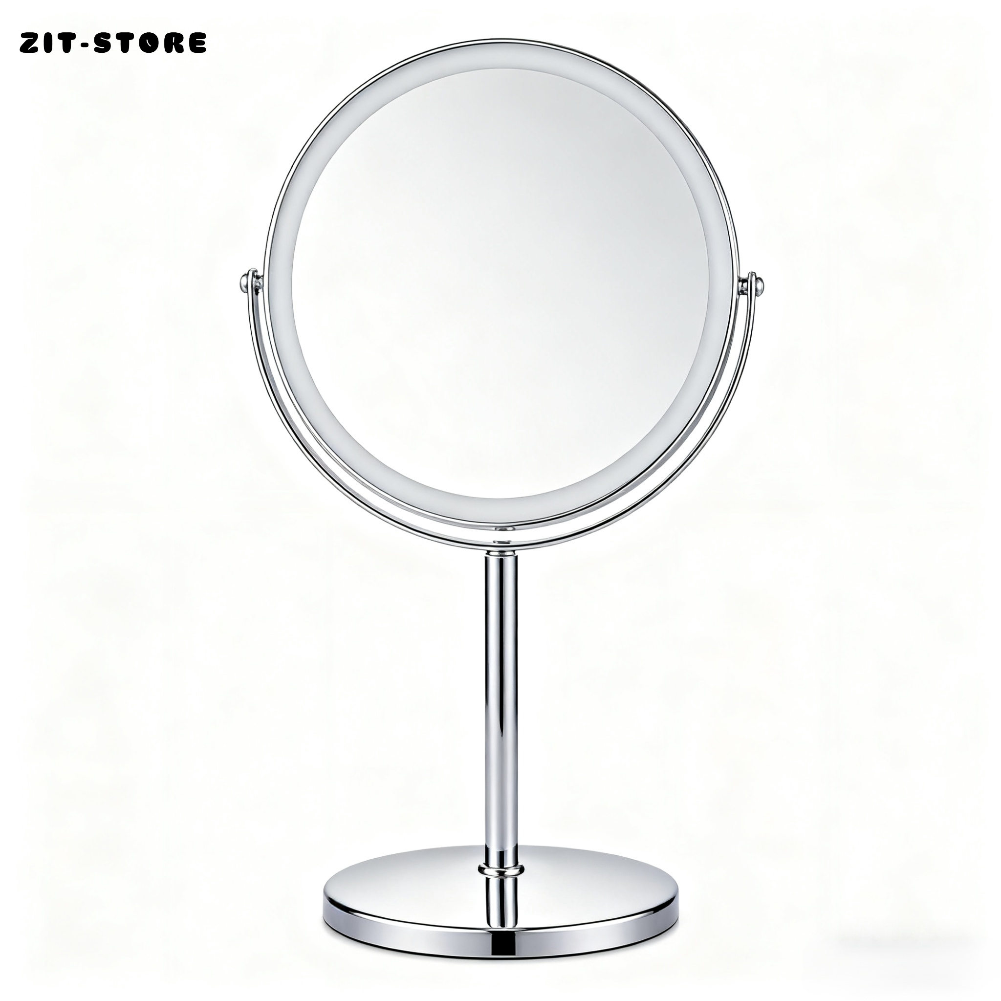 กระจกแต่งหน้าตั้งโต๊ะสองด้าน HD กระจกแต่งตัวขนาดใหญ่