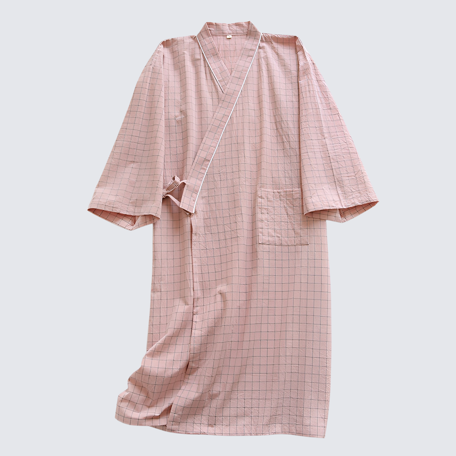 春秋薄款純棉睡衣