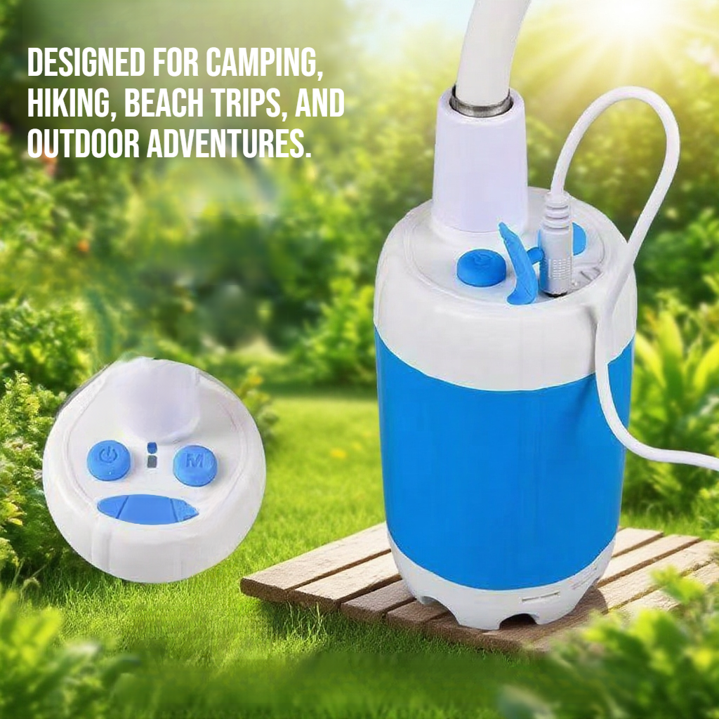 Outdoor mobile portable shower