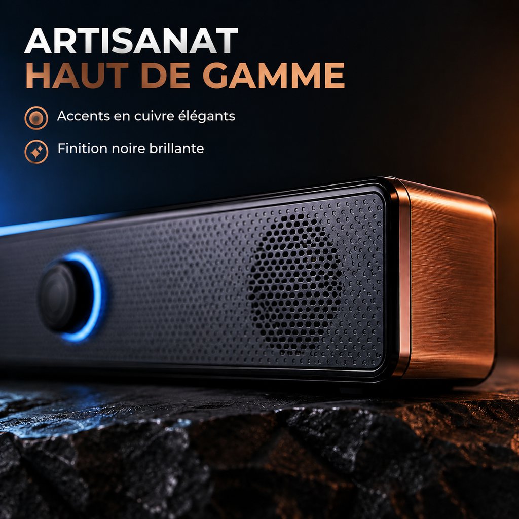 Enceinte subwoofer active filaire