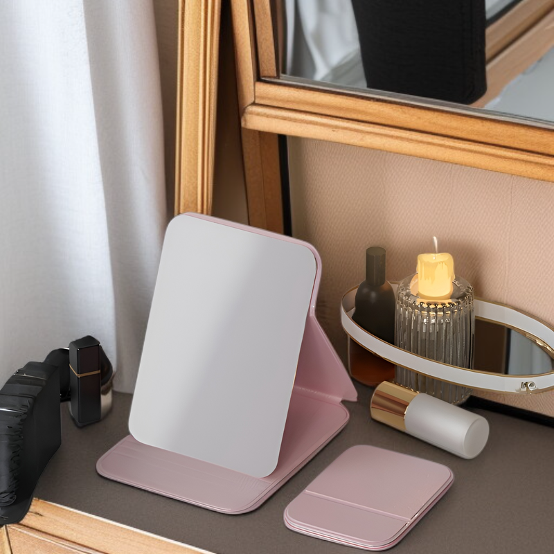 Tragbarer HD-Spiegel im Prinzessinnen-Stil