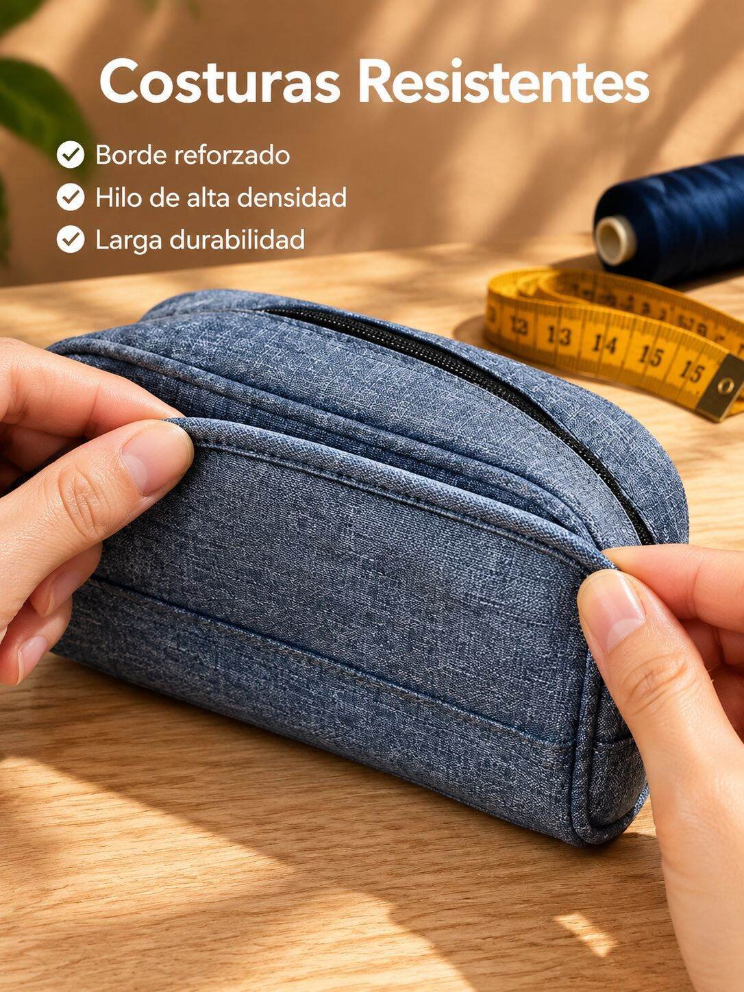 Bolsa organizadora multifuncional de tela Oxford para accesorios digitales