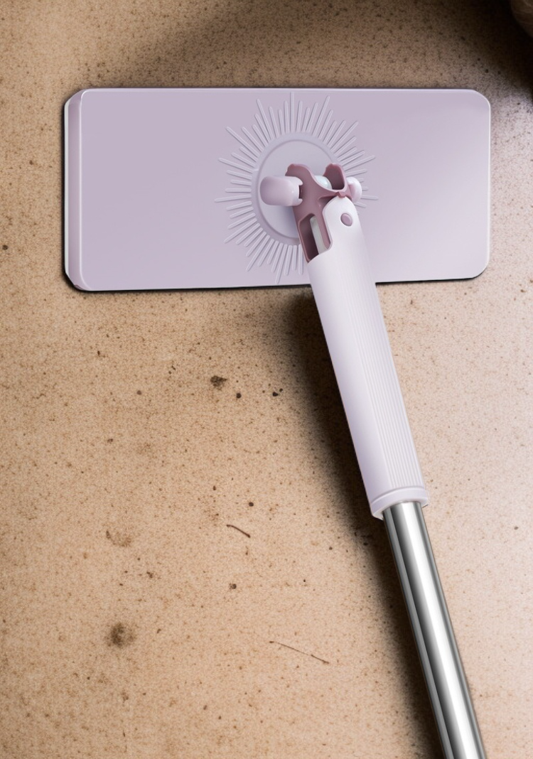 손세탁 가능한 정전기 밀대 근접 사진