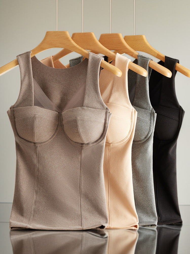 편안한 착용감 여성 겨울 조끼