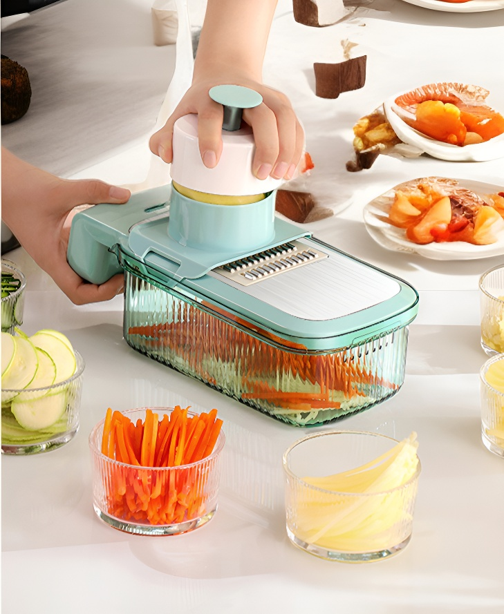 スライス機能付き野菜カッター