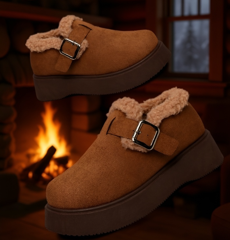 おしゃれなカラー展開の厚底スノーブーツ