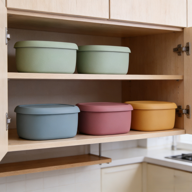 多功能便攜飯盒，適合戶外露營、野餐、微波加熱保溫，適用於學生和職場人士