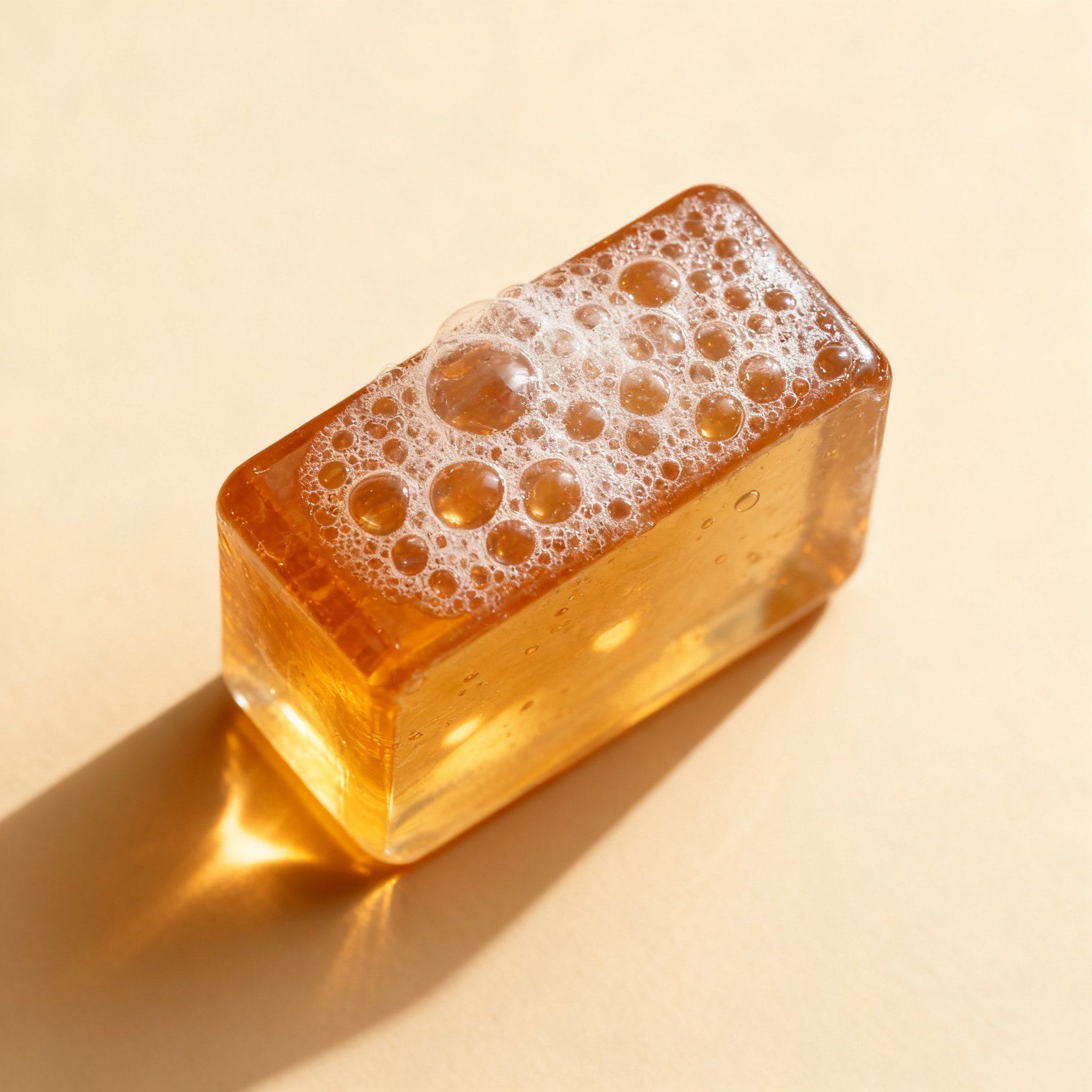 Jantarové mýdlo vhodné pro citlivou pokožku