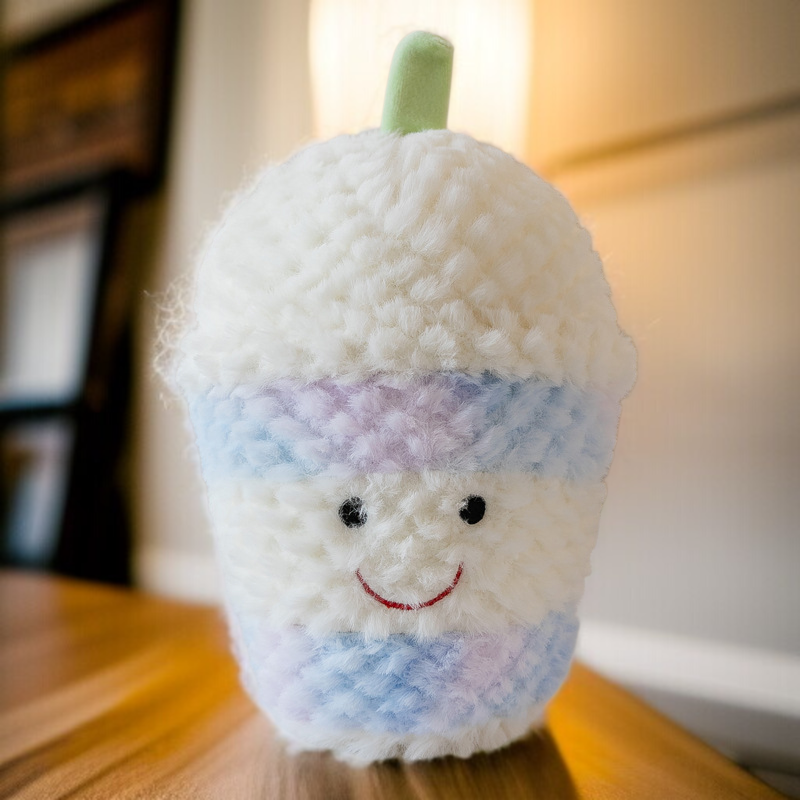 模擬水果毛絨公仔玩具造型展示