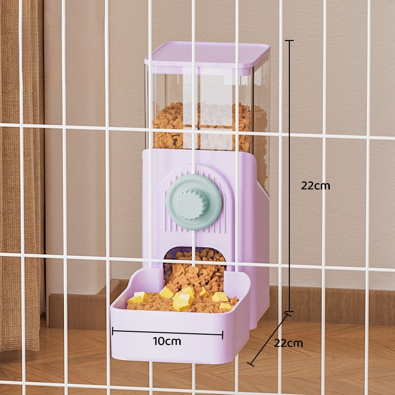 ขวดน้ำแบบแขวนสำหรับกรงสุนัขและแมว