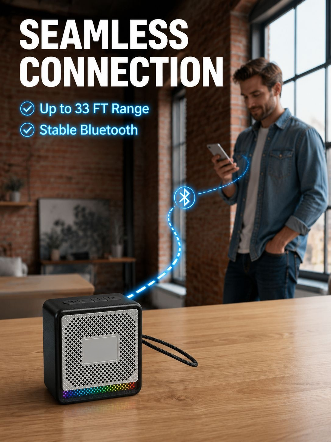 Portable Wireless Bluetooth Speaker