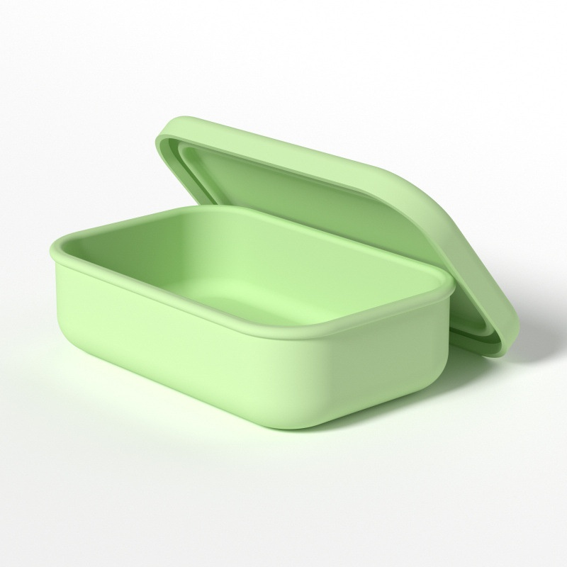 Household 4-Grid Ice Cube Tray with Lid