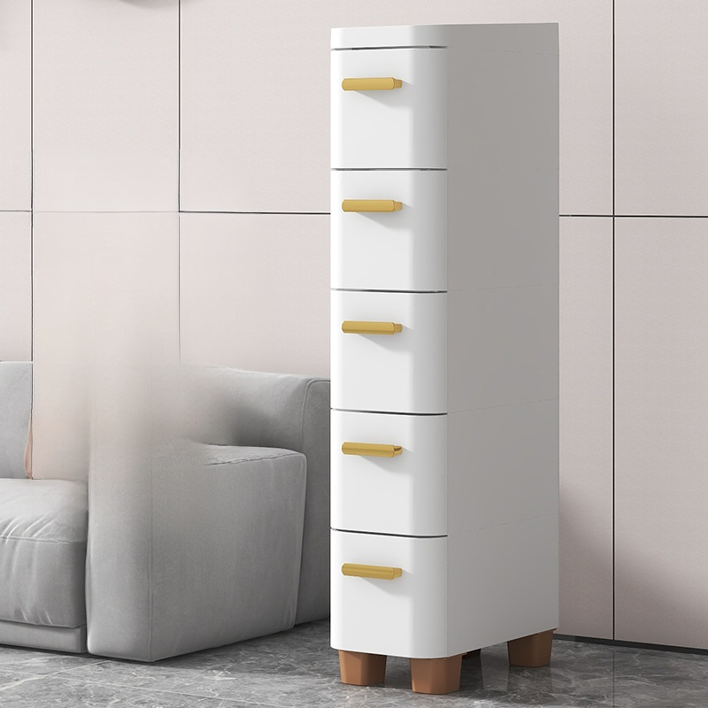 Household Multi-layer Narrow Gap Drawer Organizer Cabinet