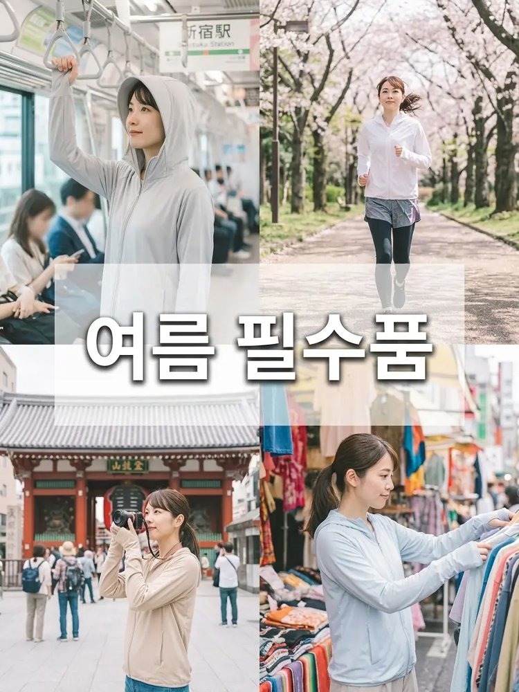여성용 경량 광챙 모자