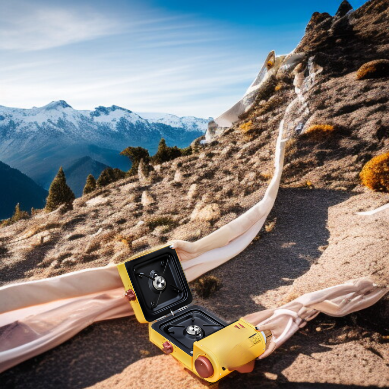 Quick Storage Backpack Stove, Minimalist Design Multi-Purpose Camping Essential