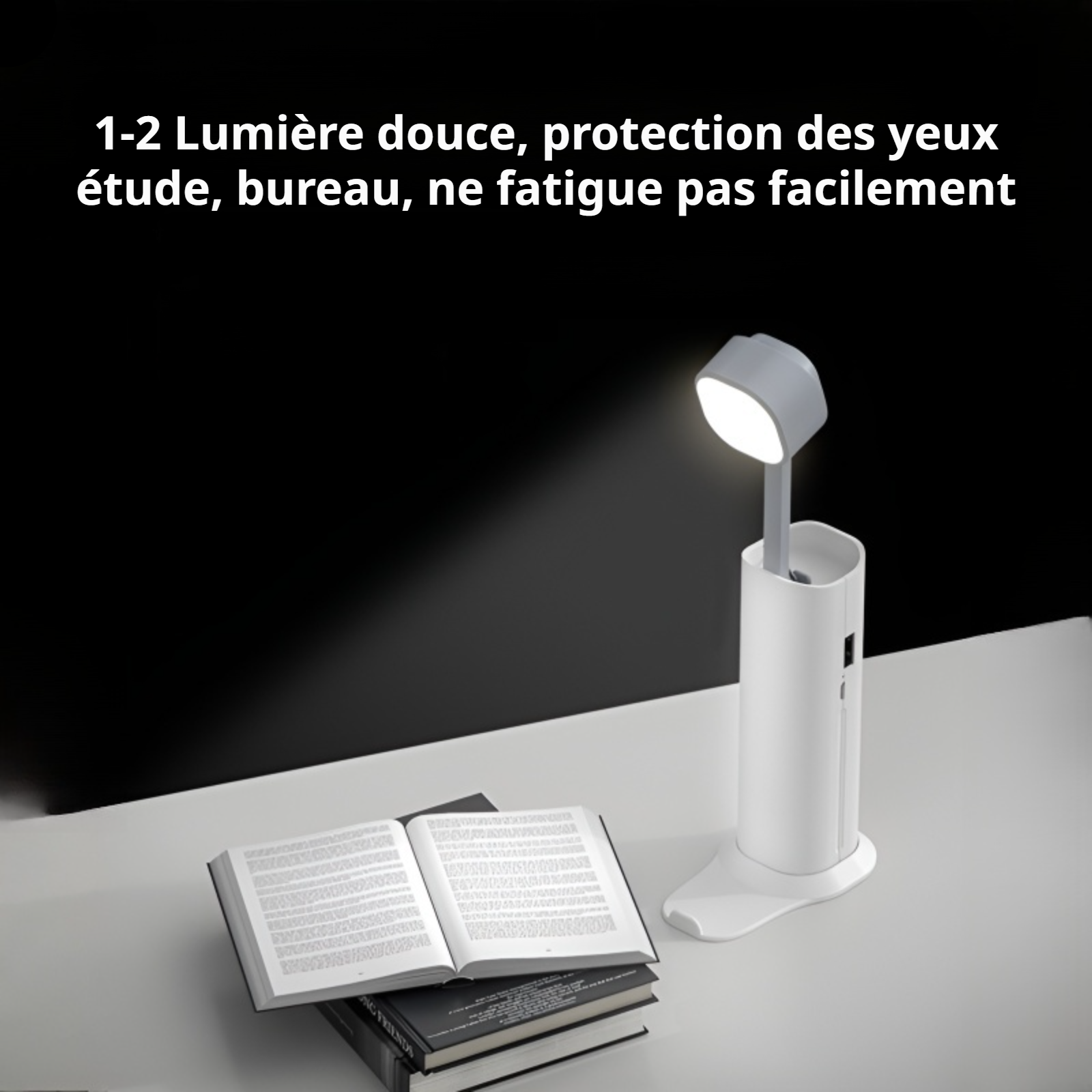 Lampe de lecture design moderne pour étude