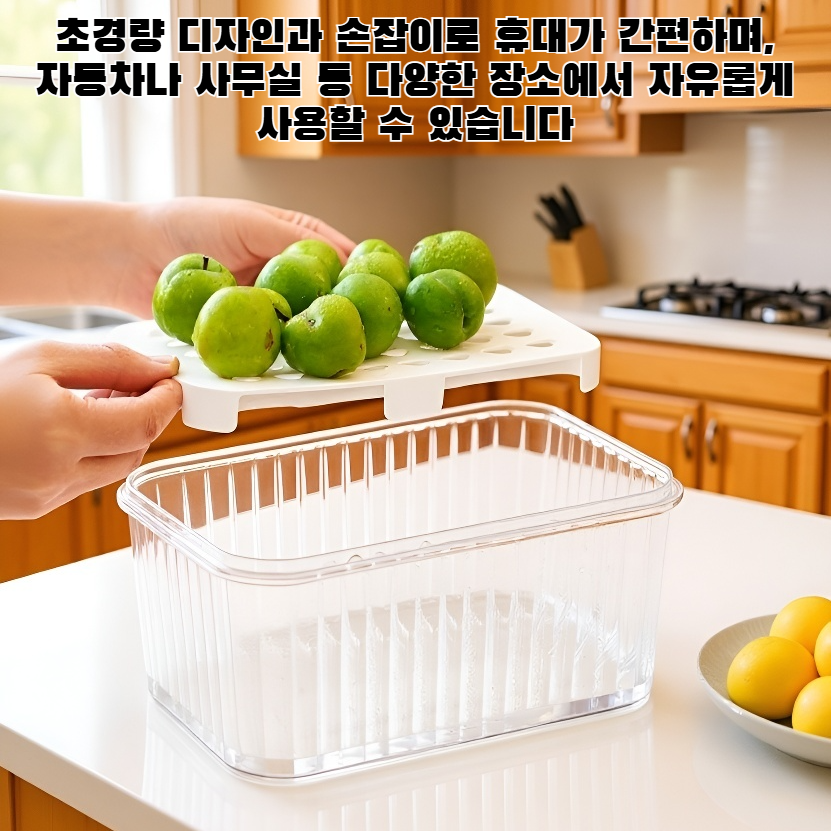 【휴대용 이동식 냉장고】자체 냉장 보관함