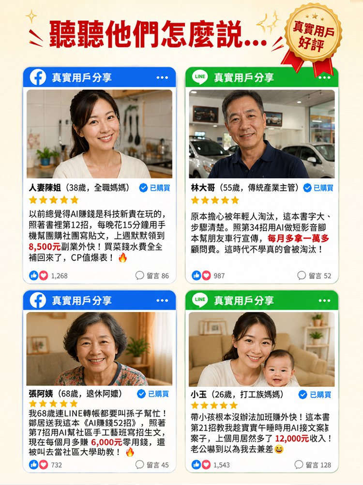 AI賺錢52招零基礎入門精通