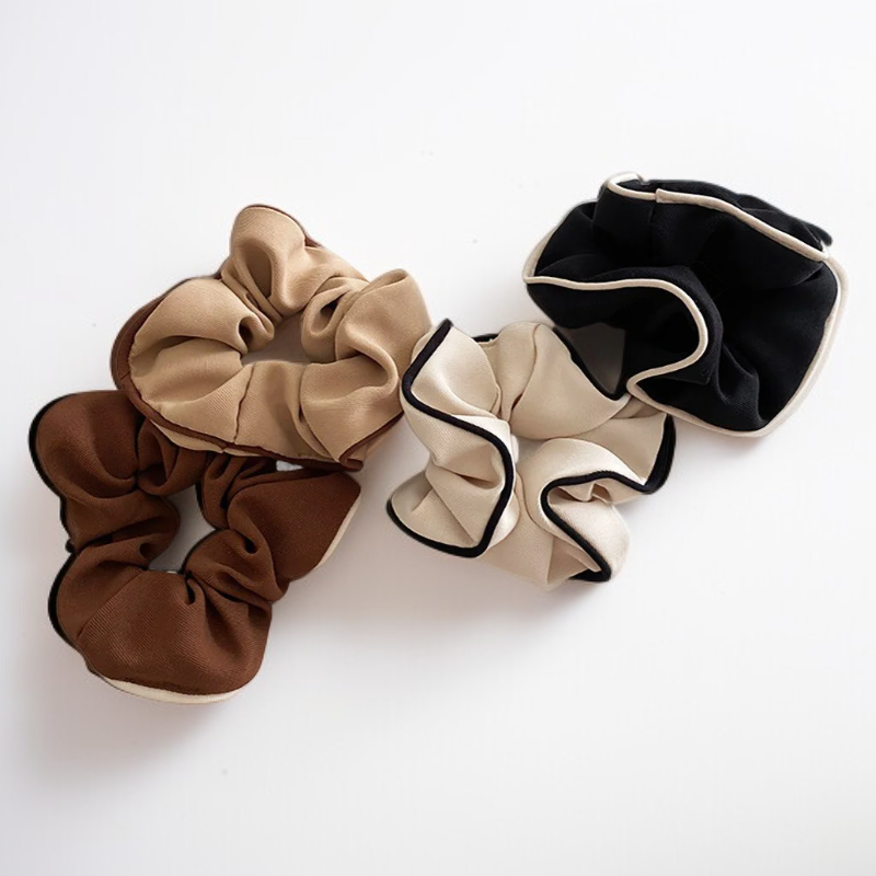 復古法式包邊大腸髮圈髮繩