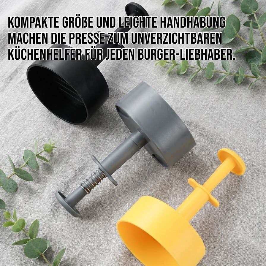 Perfekte Burger-Patties mit der Patty-Presse formen