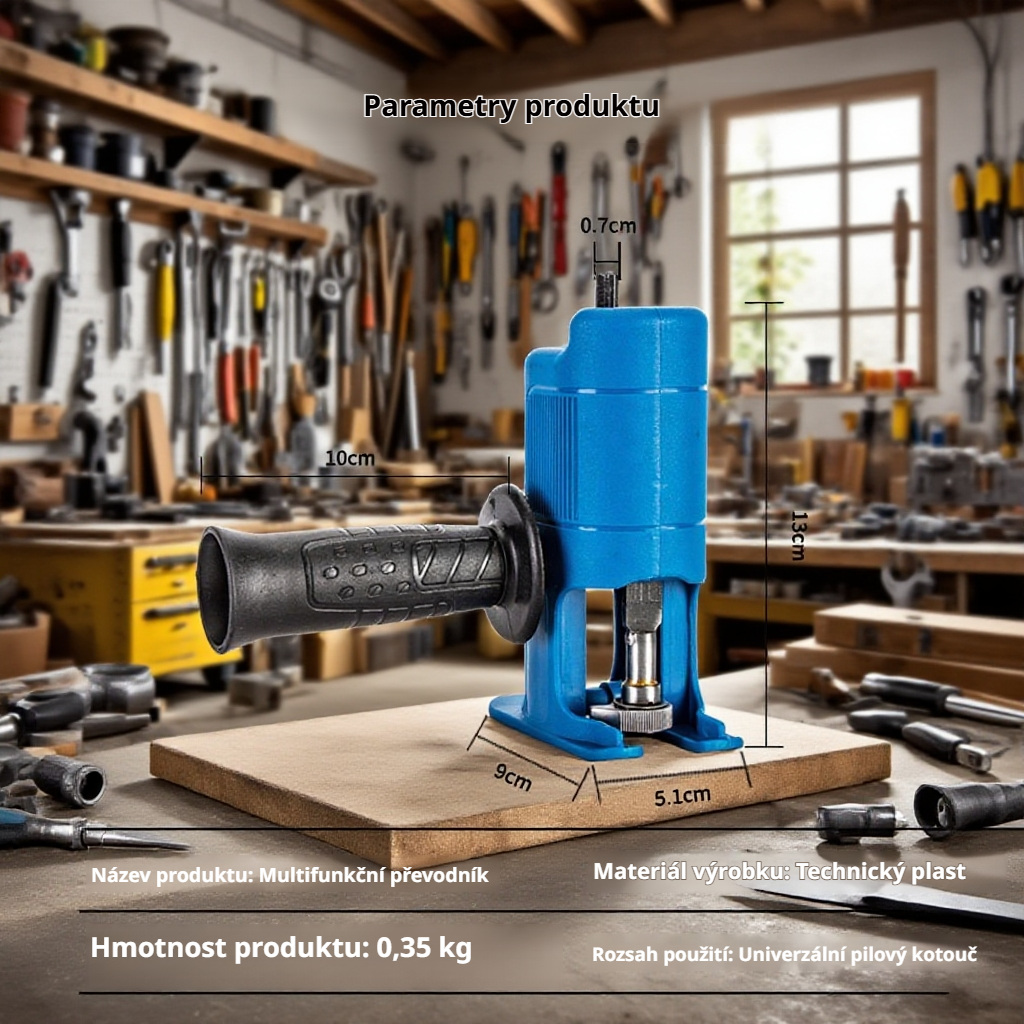 Multifunkční elektrická pila na dřevo, pomocná šavlová pila pro vrtačku