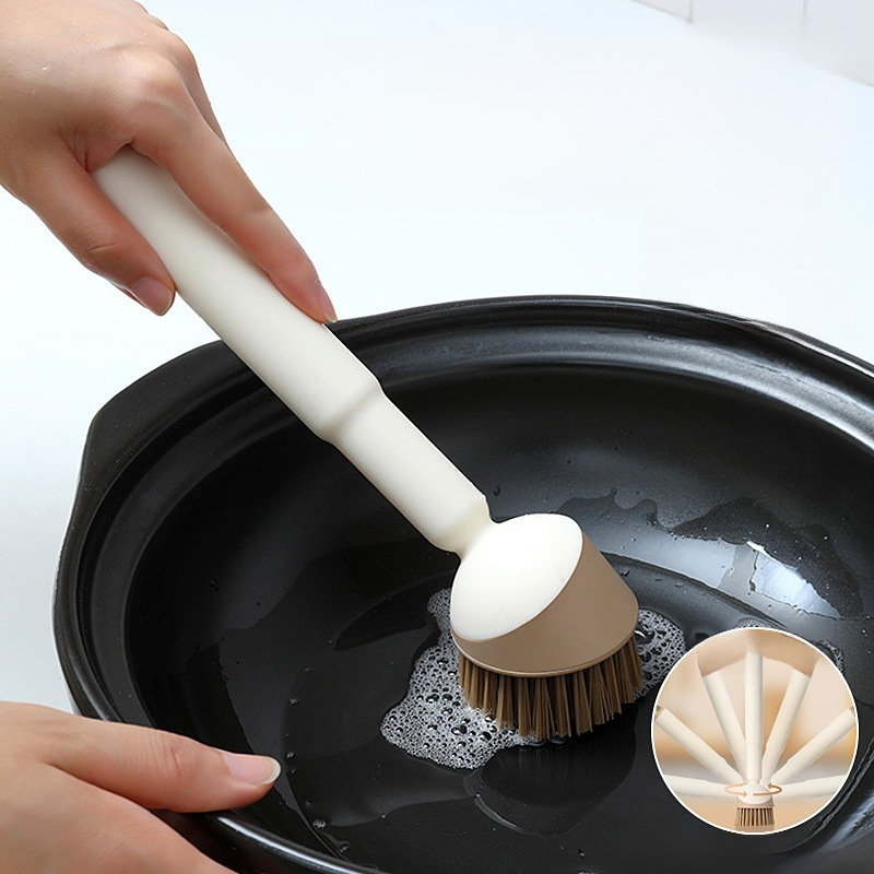  다용도 긴손잡이 청소솔