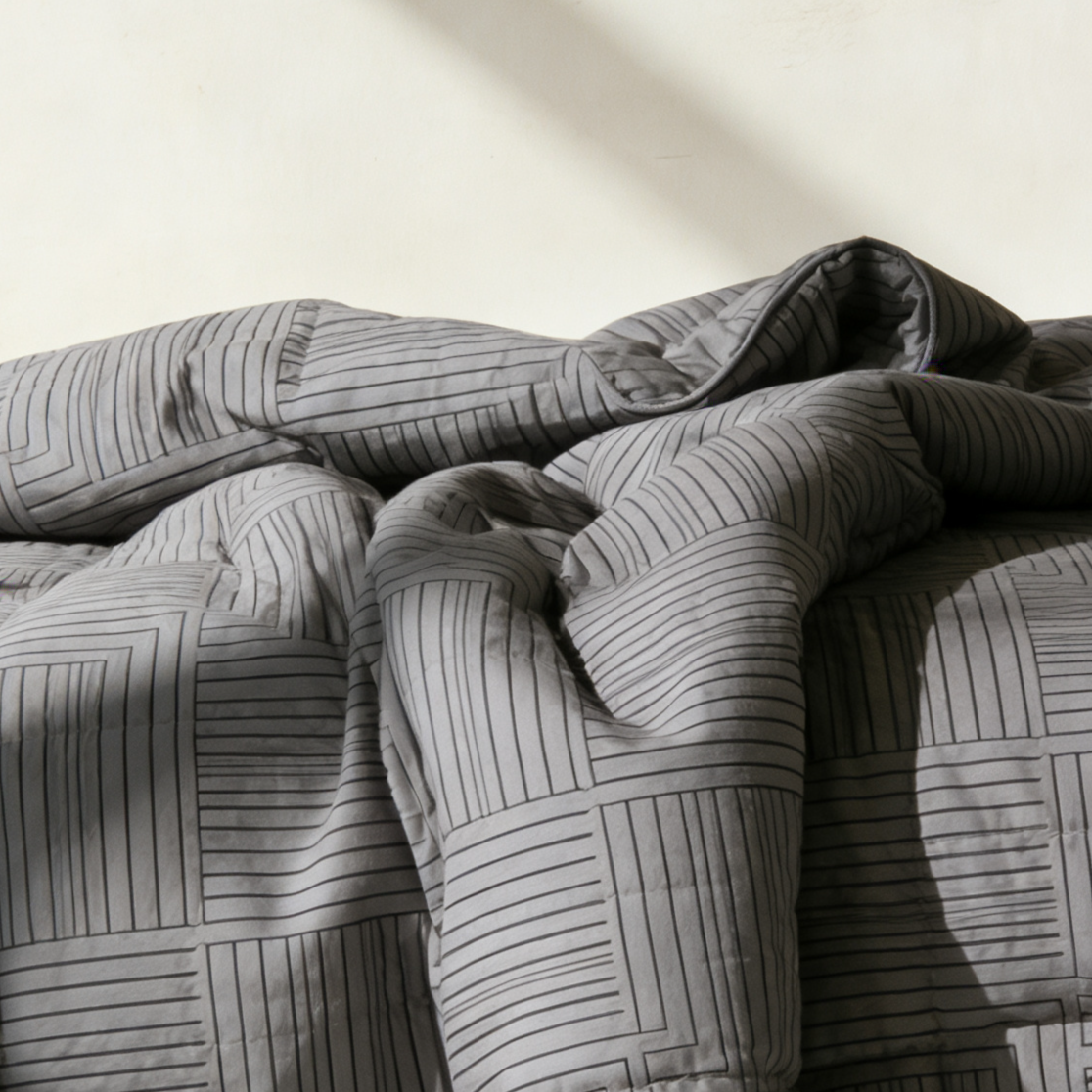 edredón de algodón puro