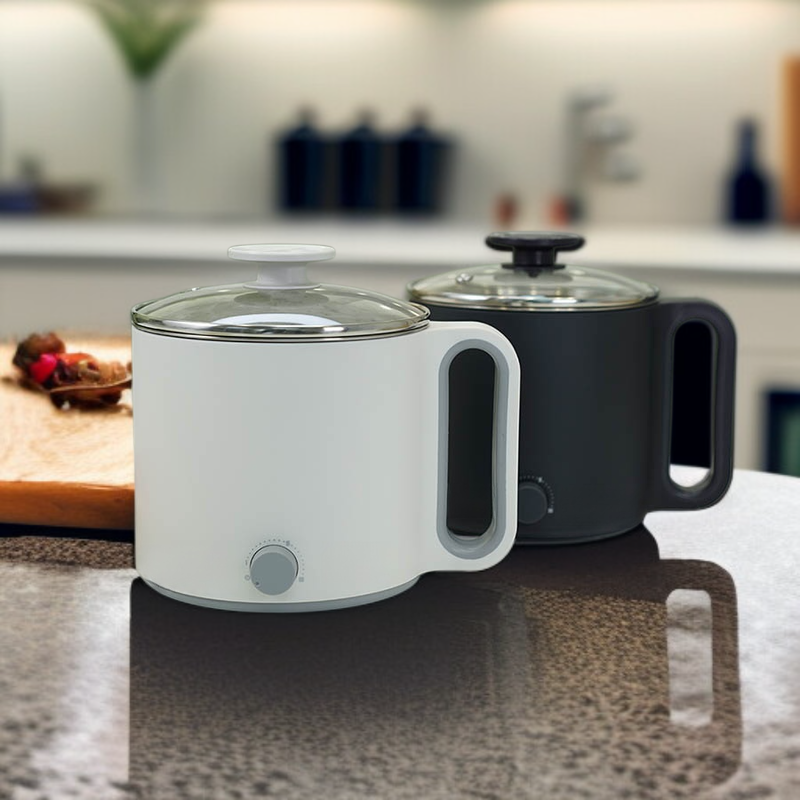 寝室用多用途電気鍋、ミニ鍋で手軽に麺調理