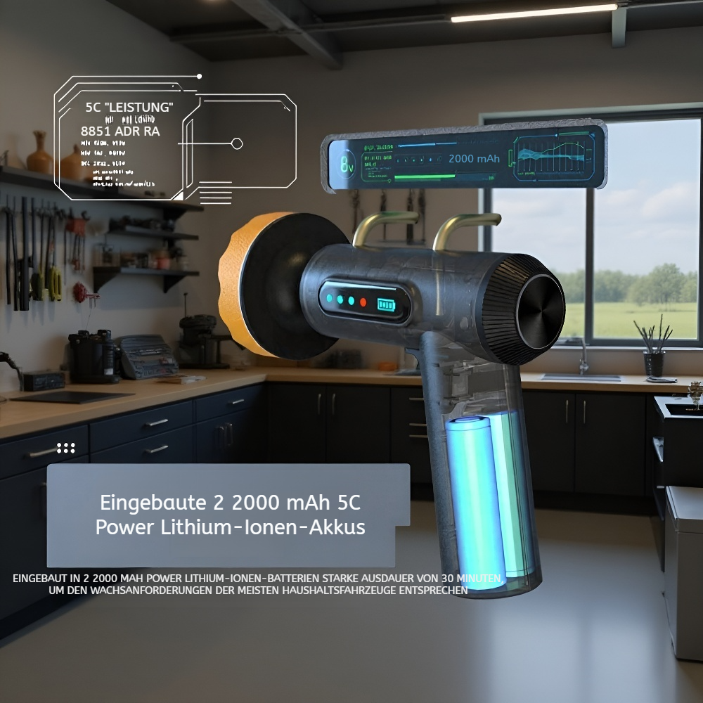 Tragbare kabellose Auto-Poliermaschine