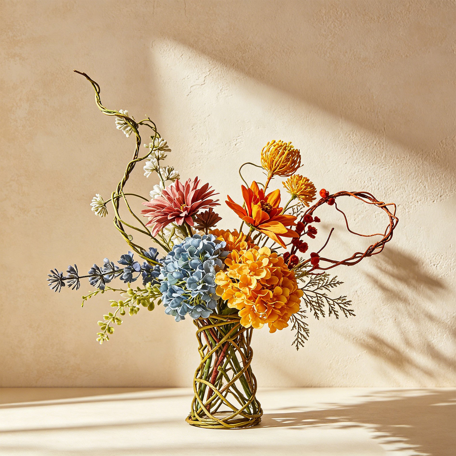 DIY artificial bouquet making supplies