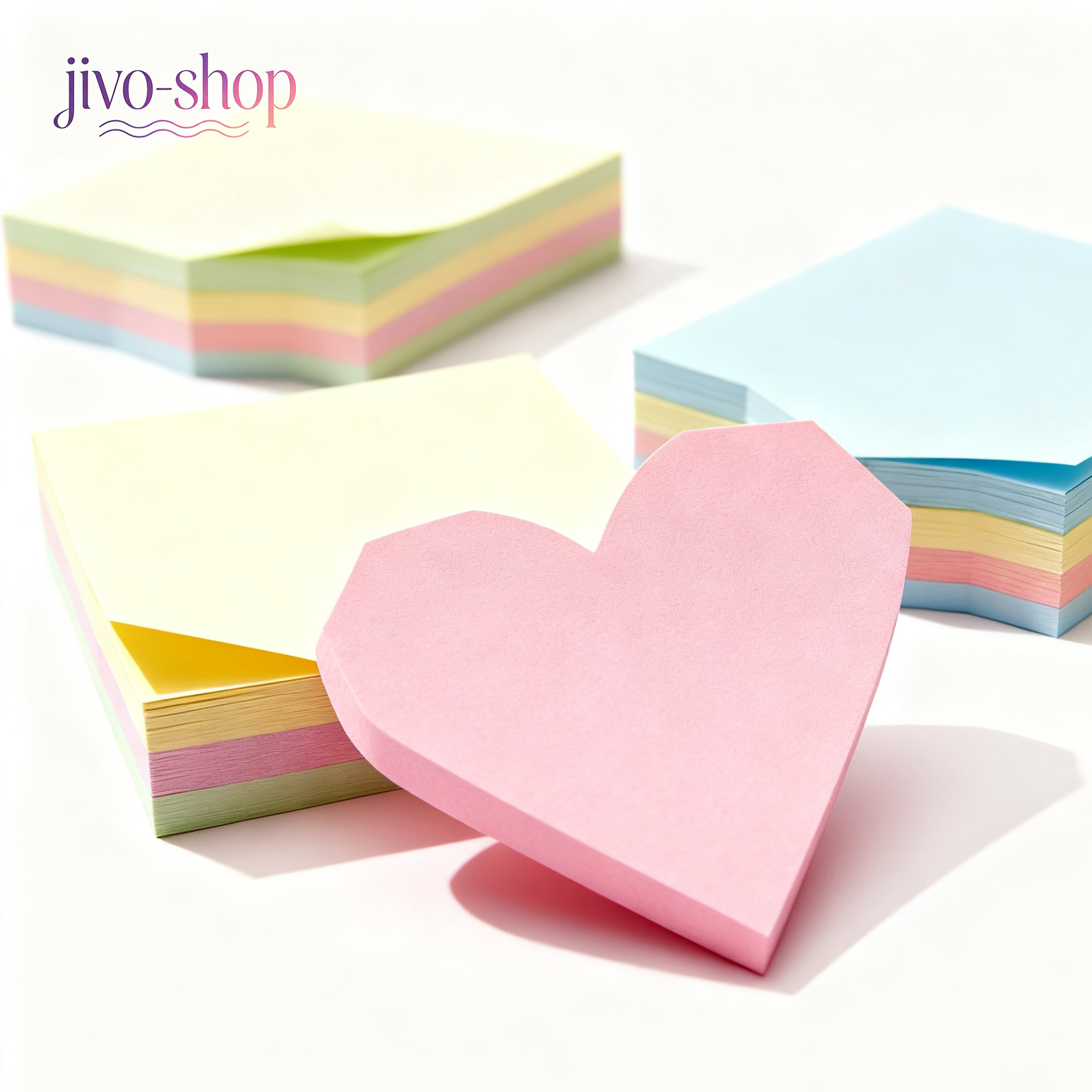 Set de notițe autoadezive pentru studenți, 7 bucăți