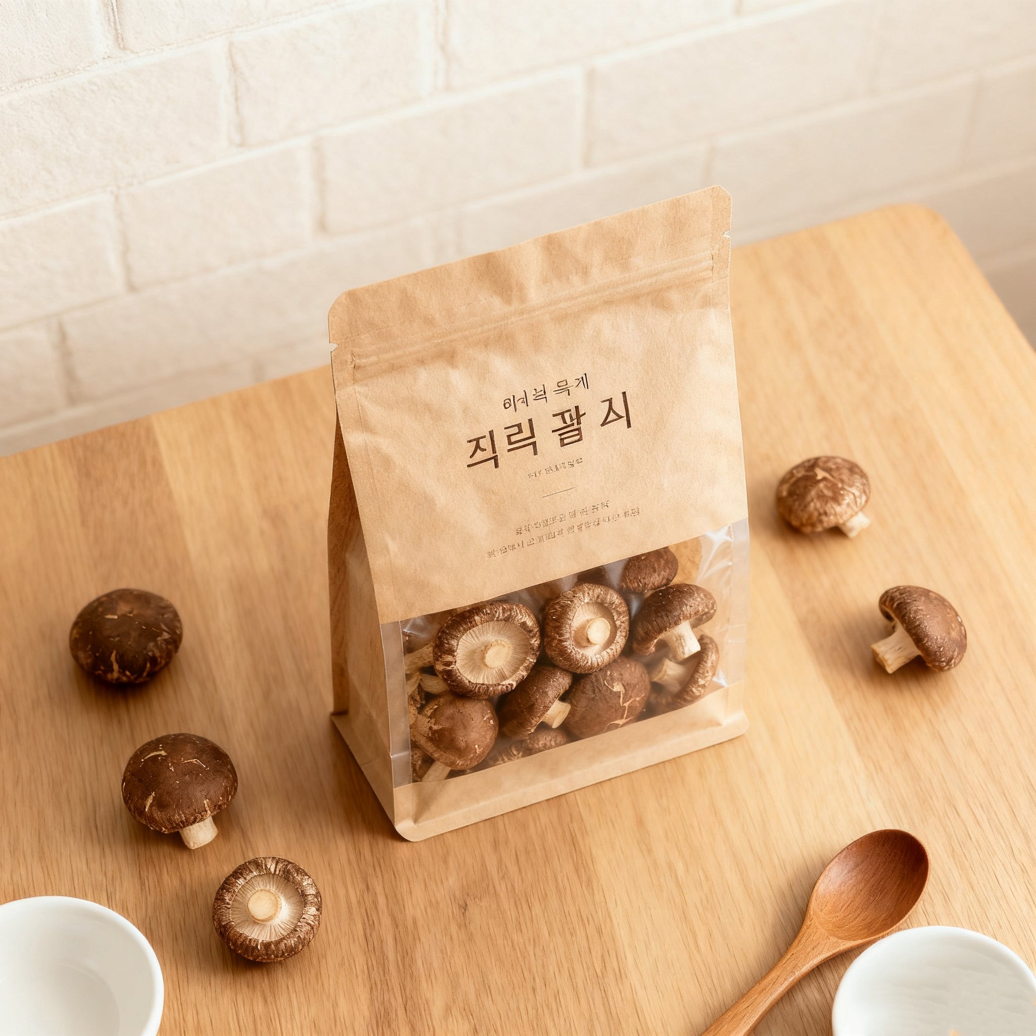 농가에서 직접 재배된 표고버섯