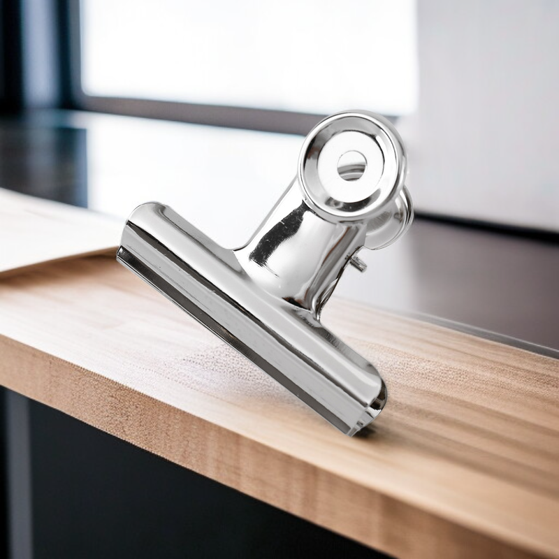 Multifunctional stainless steel long binder clip
